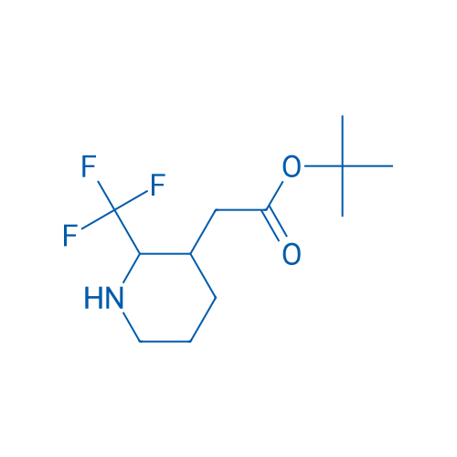 tert-Butyl 2-[2-(trifluoromethyl)piperidin-3-yl]acetate 1g