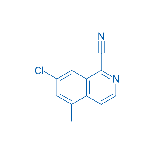 7-Chloro-5-methylisoquinoline-1-carbonitrile 1g