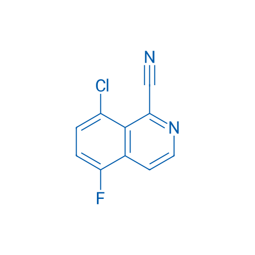 8-Chloro-5-fluoroisoquinoline-1-carbonitrile 1g