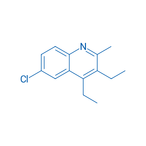 6-Chloro-3,4-diethyl-2-methylquinoline 1g