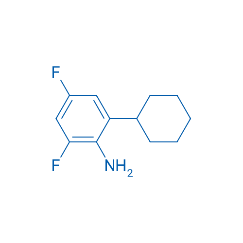 2-Cyclohexyl-4,6-difluoroaniline 1g