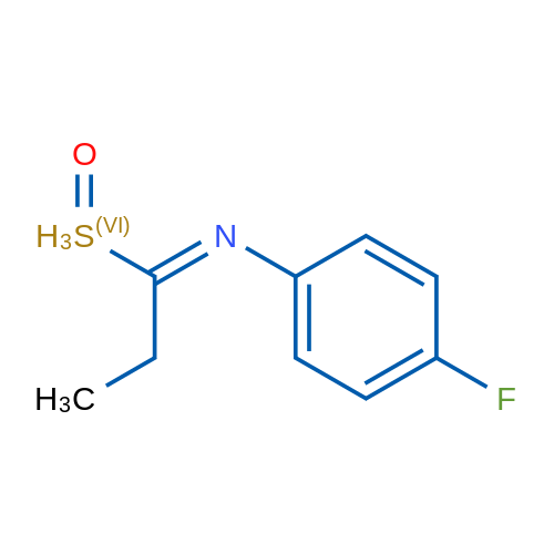 Ethyl[(4-fluorophenyl)imino]methyl-lambda6-sulfanone 1g