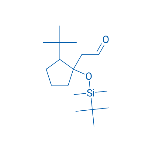 2-{2-tert-butyl-1-[(tert-butyldimethylsilyl)oxy]cyclopentyl}acetaldehyde 1g