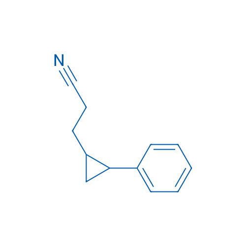 3-(2-Phenylcyclopropyl)propanenitrile 1g