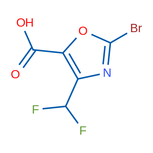 2-Bromo-4-(difluoromethyl)-1,3-oxazole-5-carboxylic acid 1g