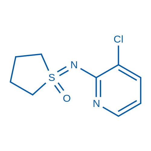 1-[(3-Chloropyridin-2-yl)imino]-1lambda6-thiolan-1-one 1g