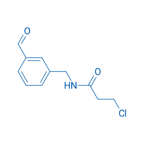 3-Chloro-N-[(3-formylphenyl)methyl]propanamide 1g