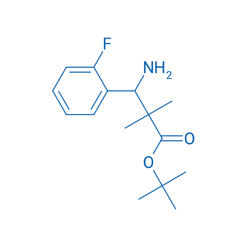tert-Butyl 3-amino-3-(2-fluorophenyl)-2,2-dimethylpropanoate 1g