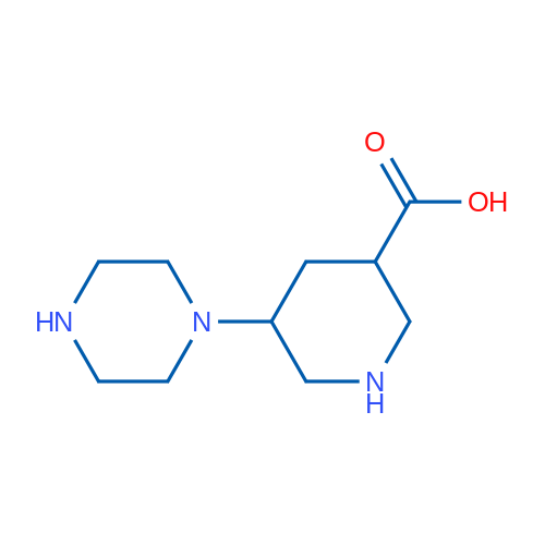 5-(Piperazin-1-yl)piperidine-3-carboxylic acid 1g