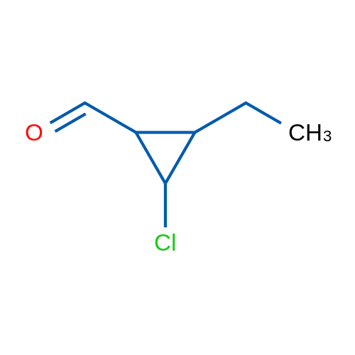 2-Chloro-3-ethylcyclopropane-1-carbaldehyde 1g