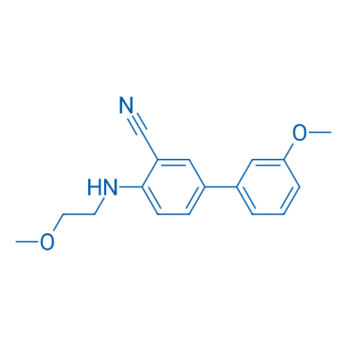 2-[(2-Methoxyethyl)amino]-5-(3-methoxyphenyl)benzonitrile 5g