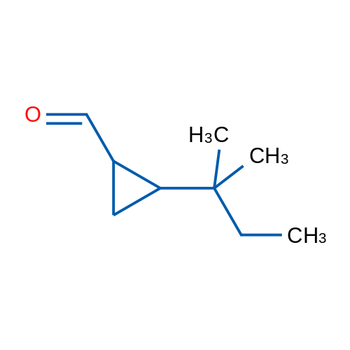 2-(2-Methylbutan-2-yl)cyclopropane-1-carbaldehyde 1g