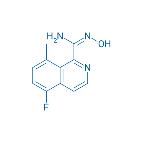 (E)-5-Fluoro-N'-hydroxy-8-methylisoquinoline-1-carboximidamide 1g