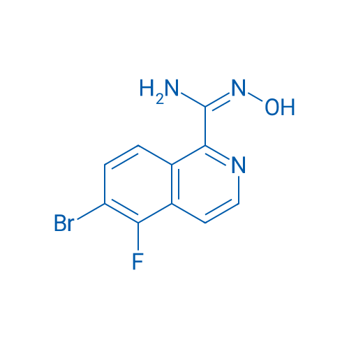 (E)-6-Bromo-5-fluoro-N'-hydroxyisoquinoline-1-carboximidamide 1g