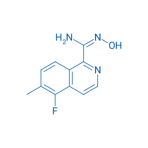 (E)-5-Fluoro-N'-hydroxy-6-methylisoquinoline-1-carboximidamide 1g