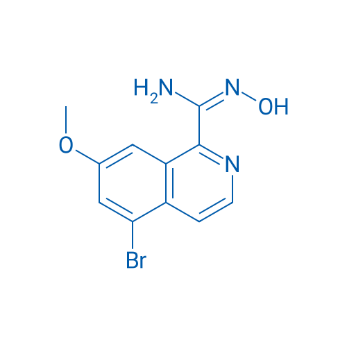 (E)-5-Bromo-N'-hydroxy-7-methoxyisoquinoline-1-carboximidamide 1g