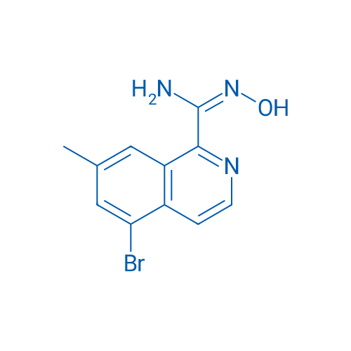 (E)-5-Bromo-N'-hydroxy-7-methylisoquinoline-1-carboximidamide 1g