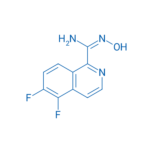(E)-5,6-Difluoro-N'-hydroxyisoquinoline-1-carboximidamide 1g