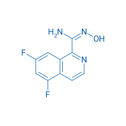 (E)-5,7-Difluoro-N'-hydroxyisoquinoline-1-carboximidamide 1g