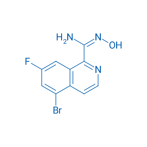 (E)-5-Bromo-7-fluoro-N'-hydroxyisoquinoline-1-carboximidamide 1g