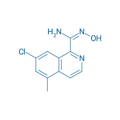 (E)-7-Chloro-N'-hydroxy-5-methylisoquinoline-1-carboximidamide 1g
