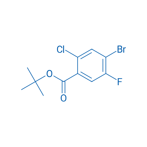 tert-butyl 4-bromo-2-chloro-5-fluorobenzoate 100mg