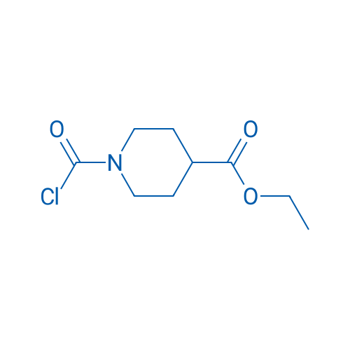Ethyl 1-(chlorocarbonyl)piperidine-4-carboxylate 250mg