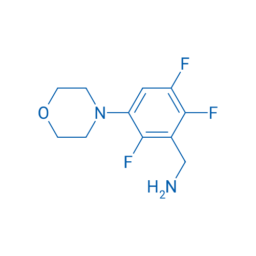 (2,3,6-Trifluoro-5-morpholinophenyl)methanamine 1g