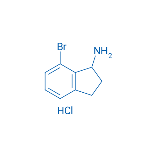 7-Bromo-2,3-dihydro-1H-inden-1-amine hydrochloride 50mg