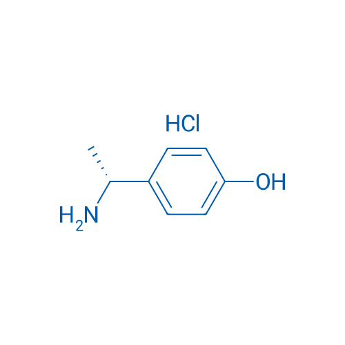 (R)-4-(1-Aminoethyl)phenol hydrochloride 250mg