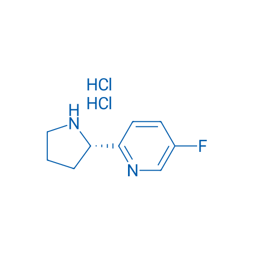 (S)-5-Fluoro-2-(pyrrolidin-2-yl)pyridine dihydrochloride 100mg