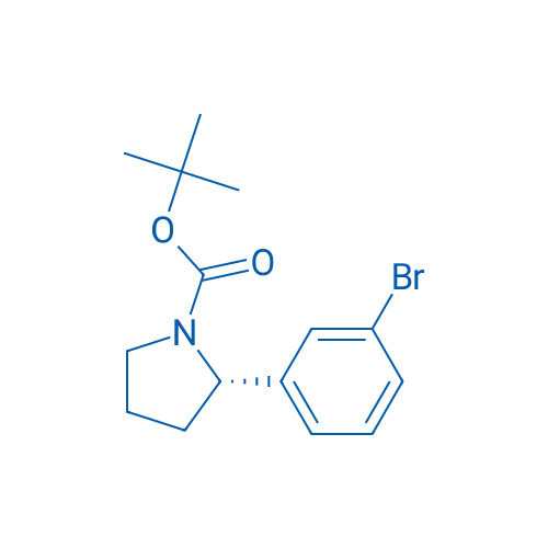 (S)-tert-Butyl 2-(3-bromophenyl)pyrrolidine-1-carboxylate 1g