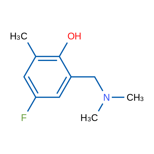 2-((Dimethylamino)methyl)-4-fluoro-6-methylphenol 1g