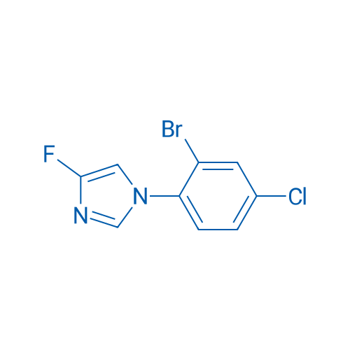 1-(2-BROMO-4-CHLOROPHENYL)-4-FLUORO-1H-IMIDAZOLE 1g