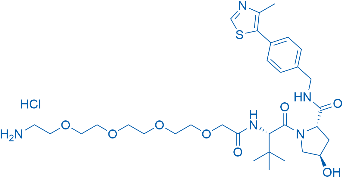 (S,R,S)-AHPC-PEG4-NH2 HCl 50mg