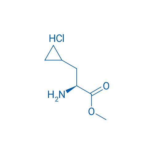 (S)-Methyl 2-amino-3-cyclopropylpropanoate hydrochloride 250mg