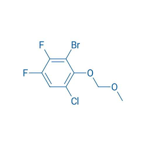3-BRomo-1-chloro-4,5-difluoro-2-methoxymethoxy-benzene 1g