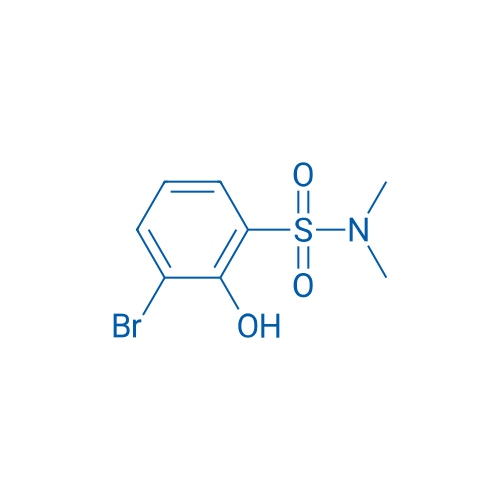 3-BRomo-2-hydroxy-n,n-dimethyl-benzenesulfonamide 100mg