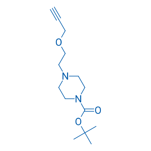 tert-Butyl 4-(2-(prop-2-yn-1-yloxy)ethyl)piperazine-1-carboxylate 100mg