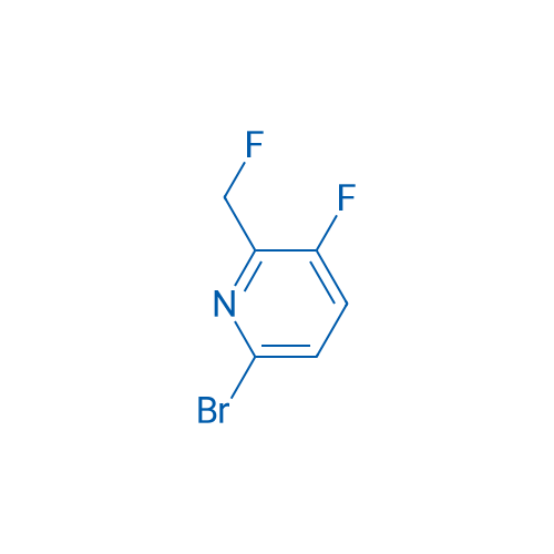 6-Bromo-3-fluoro-2-(fluoromethyl)pyridine 250mg