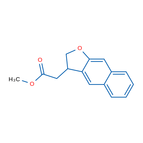 Methyl 2-(2,3-dihydronaphtho[2,3-b]furan-3-yl)acetate 1g