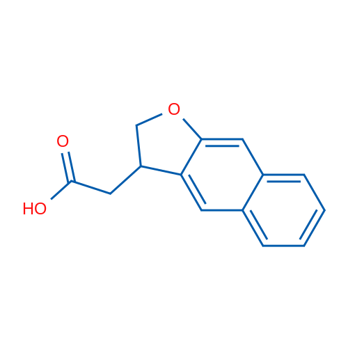 2-(2,3-Dihydronaphtho[2,3-b]furan-3-yl)acetic acid 250mg