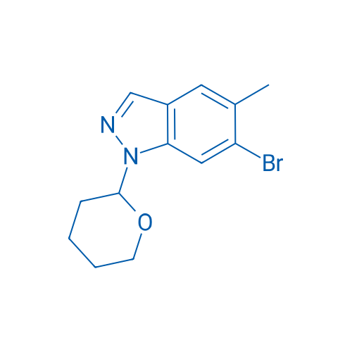 6-Bromo-5-methyl-1-(tetrahydro-2H-pyran-2-yl)-1H-indazole 5g
