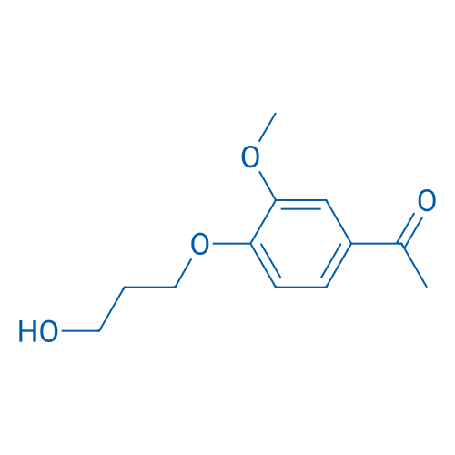 1-(4-(3-Hydroxypropoxy)-3-methoxyphenyl)ethan-1-one 5g