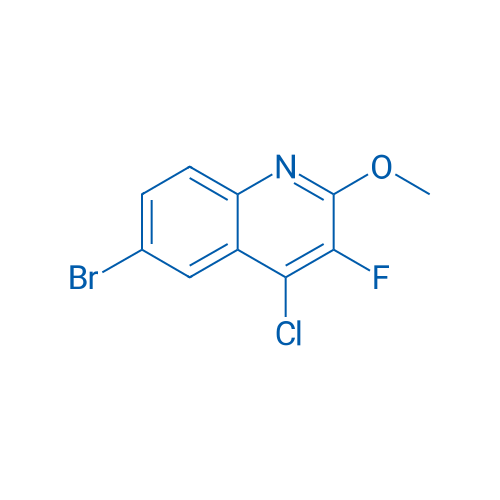 6-BROMO-4-CHLORO-3-FLUORO-2-METHOXYQUINOLINE 1g