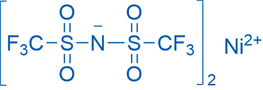 Nickel bis(trifluoromethylsulfonyl)imide 1g