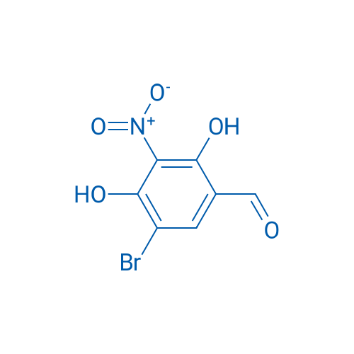5-BROMO-2,4-DIHYDROXY-3-NITROBENZALDEHYDE 1g