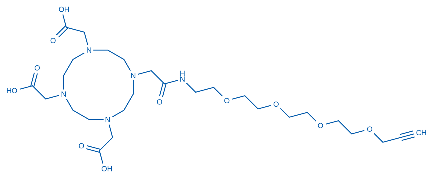 2,2',2''-(10-(2-Oxo-6,9,12,15-tetraoxa-3-azaoctadec-17-yn-1-yl)-1,4,7,10-tetraazacyclododecane-1,4,7-triyl)triacetic acid 10mg