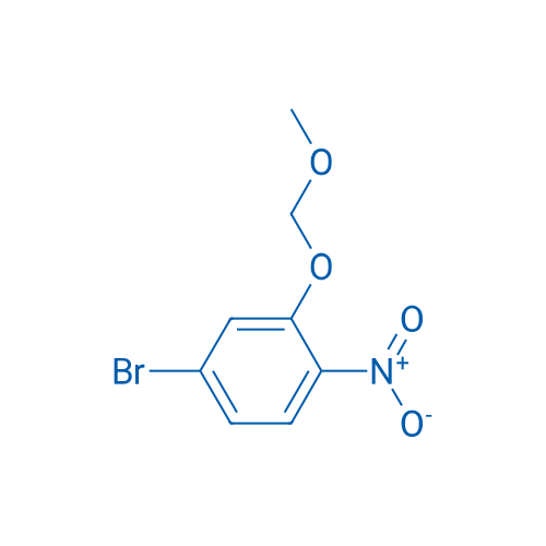 4-Bromo-2-(methoxymethoxy)-1-nitrobenzene 250mg