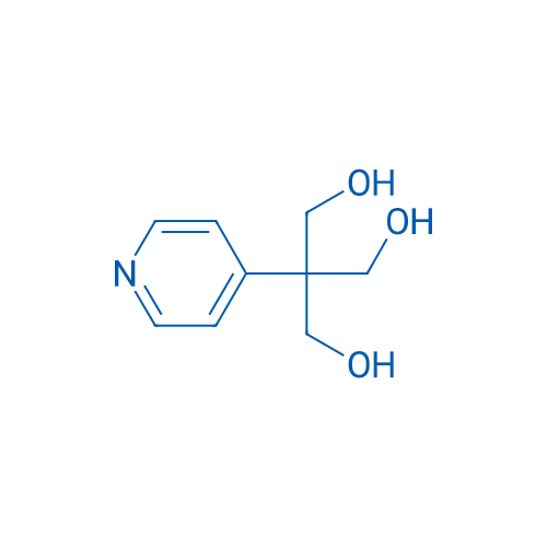 2-(Hydroxymethyl)-2-(pyridin-4-yl)propane-1,3-diol 250mg